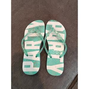 Mint color Pink Flip Flops